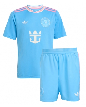 Inter Miami Maglia Gara Terza Repliche 2025-26 Bambino Maniche Corte